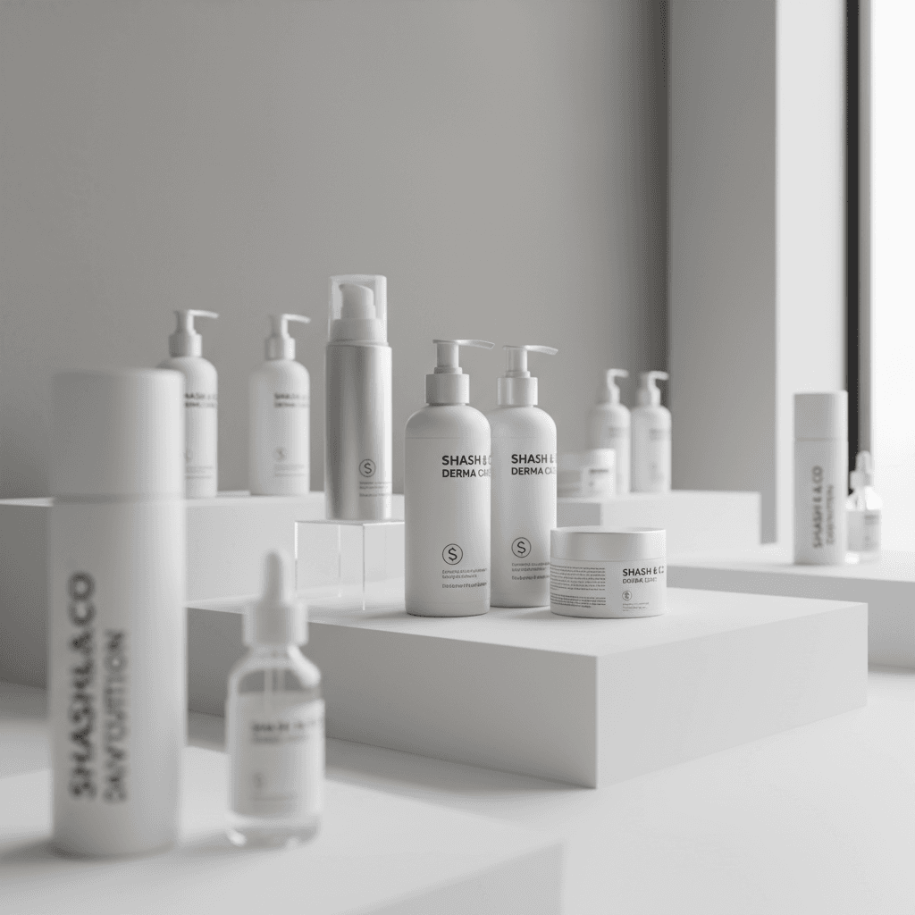Complete Shash & Co Healthcare nutraceutical and derma product range