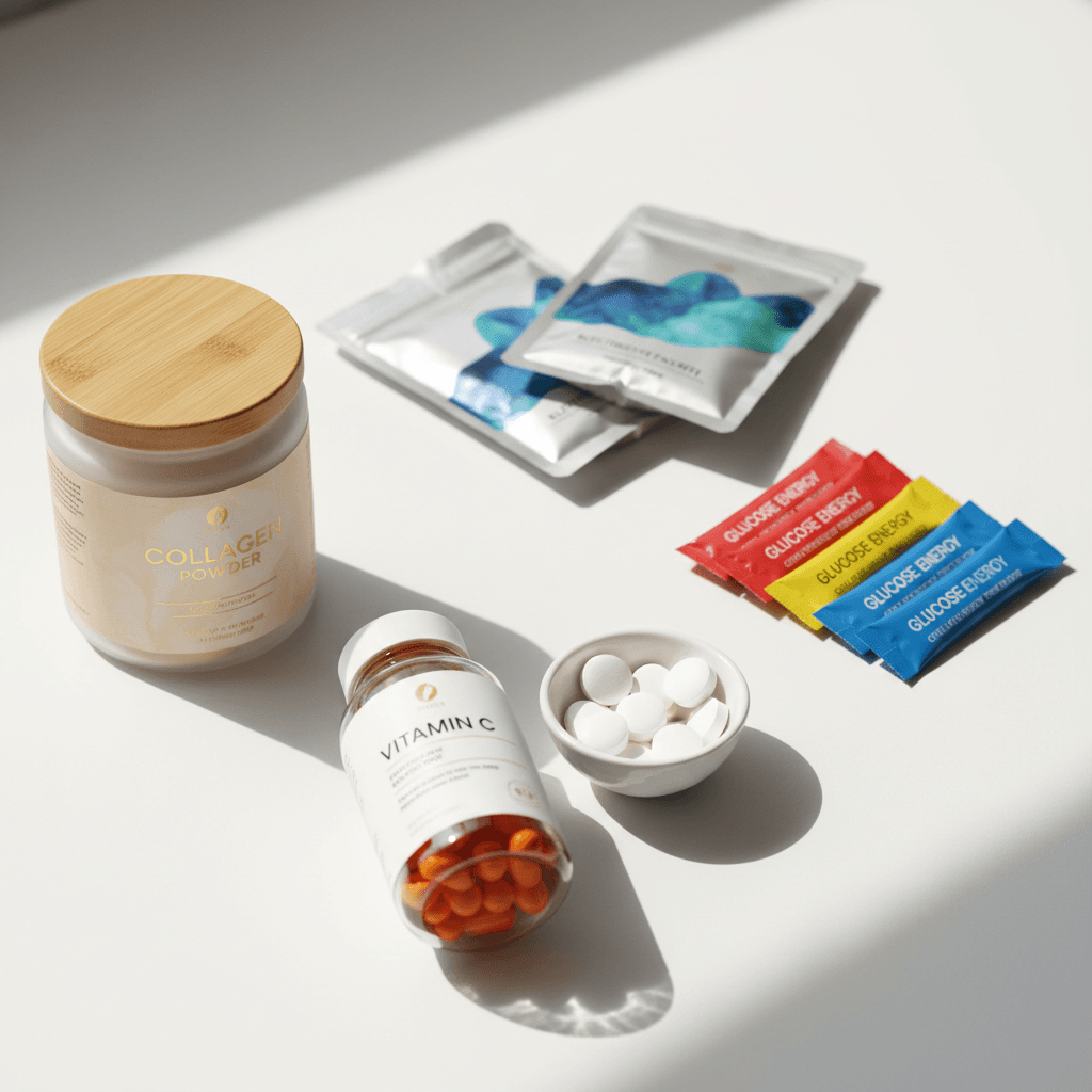 Premium nutraceutical supplements collection